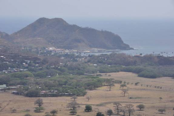 Vista de San Juan del Sur, na Nicarágua